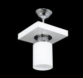 LAMBADAR TEKLİ KARE TEPSİ BEYAZ - 2