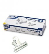 MAS KISKAC METAL BEYAZ YAYLI 64mm 12 LI KUTU (960) - 1