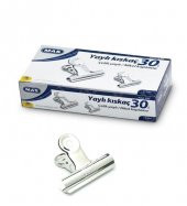 MAS KISKAC METAL BEYAZ YAYLI 30mm 24 LU KUTU (940) - 2