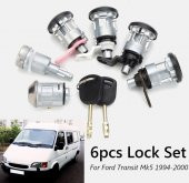 FORD TRANSİT KAPI KİLİT ŞİFRE TAKIMI T15- T12 thumbnail 1