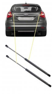 BAGAJ AMORTİSÖRÜ FORD FOCUS 2012-2018 HATCBACK TAKIM ORJİNAL  2 ADET - 1
