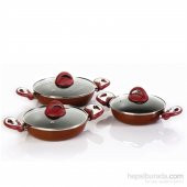 Taç Teflon Granit 3 Lü Omlet Set - 1