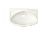 EGE LİSSA VİTRİFİYE KÖŞELİ DELİKLİ LAVABO 45x28 CM - 1