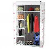 Bez Dolap Tek Yandan Raf Metal Profil İskelet - 4