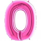 FOLYO BALON O HARF FUŞYA 102CM (DÜ 50TL) - 2