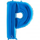 FOLYO BALON P HARF MAVİ 102CM (DÜ 50TL) - 1