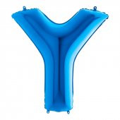FOLYO BALON Y HARF MAVİ 102CM (DÜ 50TL) - 1