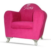 İsme Özel Çocuk Koltuğu Açık Pembe - 2