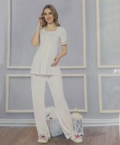 Limissi 2091 Pijama Takımı Ekru - M - 1