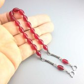 Polshak Maskot Tesbih Kırmızı Bakalit 6x10mm - 2