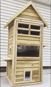 Ahşap Kedi Evi - 2