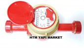 TEKSAN UZUN SICAK SU SAATİ - SU SAYACI 3/4 - 1