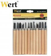 Wert 12 li Ahşap Oyma Iskarpela Seti 2512 - 2