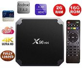 x96 Mini S905W 7.1 4K UltraHD Android TV Box 16 GB ROM 2 GB RAM - 1