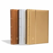 Leuchtturm Pul Defteri METALİK DELUXE S64, A4, 32 Yaprak, 64 Sayfa, Siyah Zemin - 3