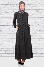 Mevsimlik Şeritli Spor Ferace 0071 Siyah - 1