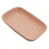 Gürensoy Seramik Tabak 17 CM Kare Pembe - 4
