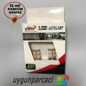 Led Sinyal Ampülü Turuncu Renk 13 Ledli - Oto Parfüm Hediye !!! - 3