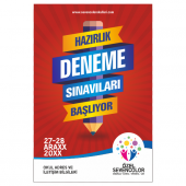 Okul Pankart Tasarımı 400x600 cm - 1