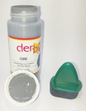 DERBY MONT DİREKSİYON KOLTUK DERİ BOYASI 100 ML GRİ - 1