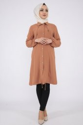 LOREEN Kadın Taba Tunik - 1