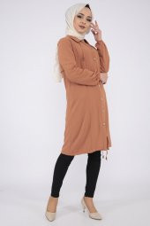 LOREEN Kadın Taba Tunik - 3