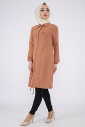 LOREEN Kadın Taba Tunik - 4