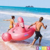 Mega Flamingo Island Dev Boy Şişme Havuz ve Deniz Yatağı 218x211x136 Cm - 5