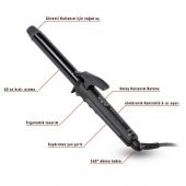 Etap Masha 25mm Profesyonel Kuaför Saç Şekillendirici Maşa - 6