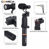 COMICA CVM-VM10 K1  Kavrama Kolu ile  Video Mikrofon - 2