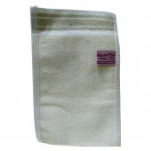 Micro Peel İpek Sırt ve Vücut Kesesi Beyaz 17X27 - 4