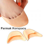 2li Silikon Parmak Gömleği Ayak Parmak Çorabı - 1