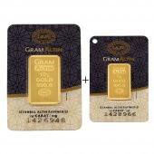 15 Gram (10+5) Külçe Altın   24 Ayar - 1