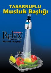 Relax Kitchen  50 Su Tasarruflu 2 Kademeli Musluk Başlığı - 1