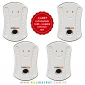 Teknopest 4 Adet Ultrasonik Haşere Kovucu Fare Kovucu - 1