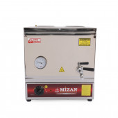 MİZAN 40 Model Çift Demlikli Çay Kazanı Pleytsiz Elektrikli 30 Lt. Çay Ocağı MC217 - 1