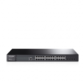 TP-LINK T2600G-28TS JETSTREAM 24 PORT GIGABIT L2 4 COMBO SFP SLOT - 1