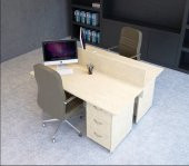 VENA Nil Workstation İkili Çalışma Masa 160cm x 140cm x 115h - 1