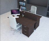 VENA Nil Workstation İkili Çalışma Masa 160cm x 140cm x 115h - 3
