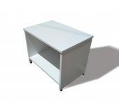 Vena Tuna Ofis Sehpa - Beyaz - 2