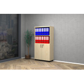 VENA YARIM KAPAK OFİS DOSYA DOLABI 80X35X150 - 1