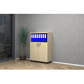 VENA YARIM KAPAK OFİS DOSYA DOLABI 80x35x115 - 1