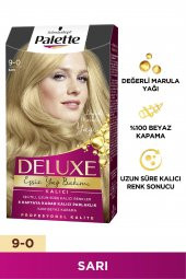 Palette Deluxe Saç Boyası 9-0 Sarı - 1