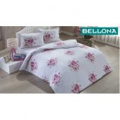 BELLONA UIYKU SETİ-Serra Pembe Uyku Seti ÇİFT KİŞİLİK - 1