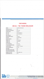 MONDIAL 200 AU -BEYAZ (T3B) ATV MONDİAL ATV - 6