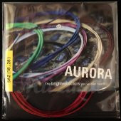 Aurora Kırmızı Kısa / Uzun Sap Saz Teli Bağlama Teli + 2 Mızrap - 1