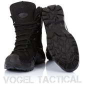 Vogel Tactical Fermuarlı Süet Siyah Askeri Bot No: 43 - 1