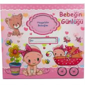 Bebeğimin Günlüğü - Hoşgeldin Bebeğim - Bebek Anı Defteri -Anne Bebek Günlüğü-Anne Bebek Anı Defteri - 8
