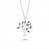 Angemiel 925 Gümüş Hayat Ağacı Kolye - 1