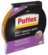 PATTEX (ALMAN MARKASI) ÇİFT Taraflı BANT 12 mm X 25mt Universal - 2